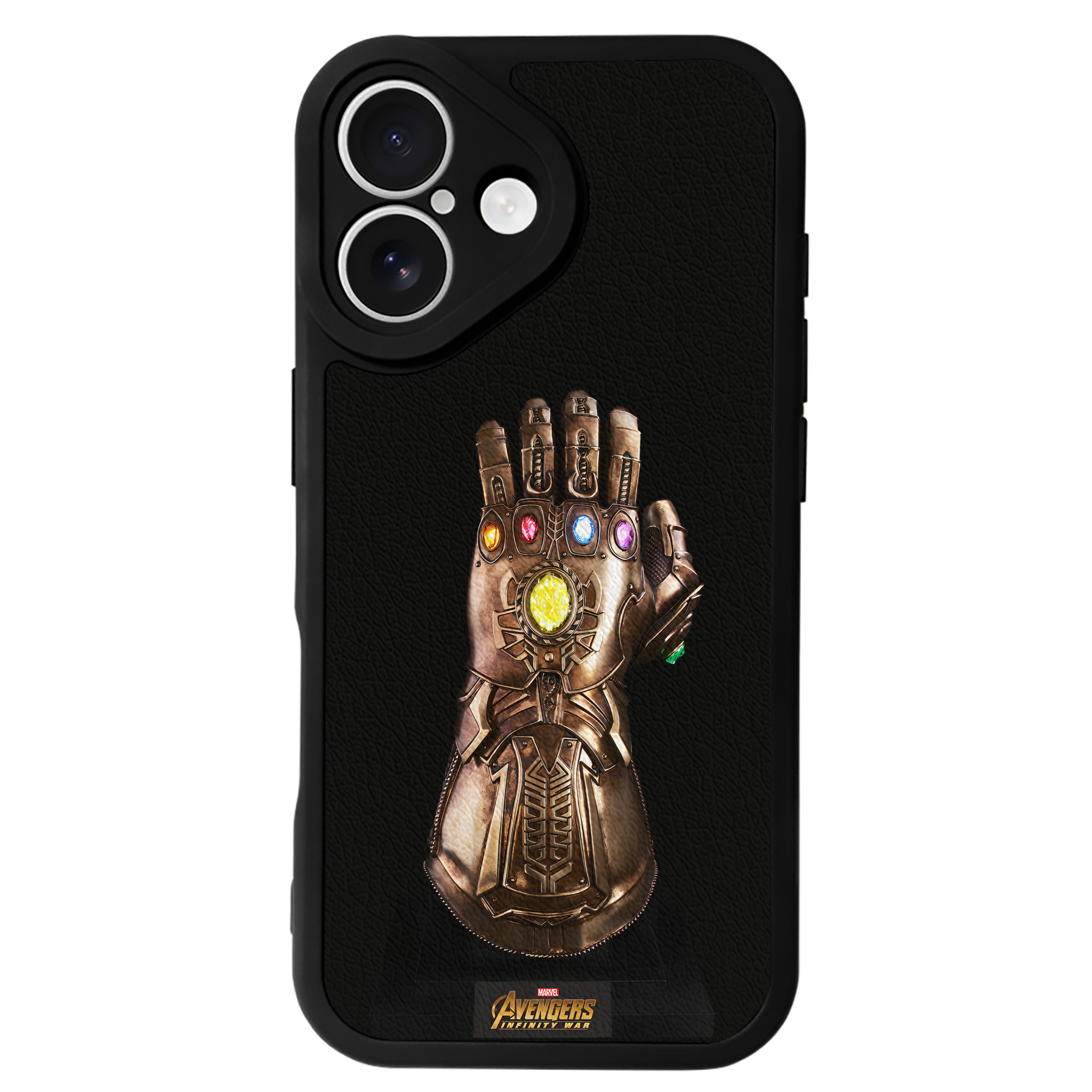 （画像用） アベンジャーズ The Avengers 【iPhone 16シリーズ対応】シリコンスマホケース（レザー調） 材質：シリコン